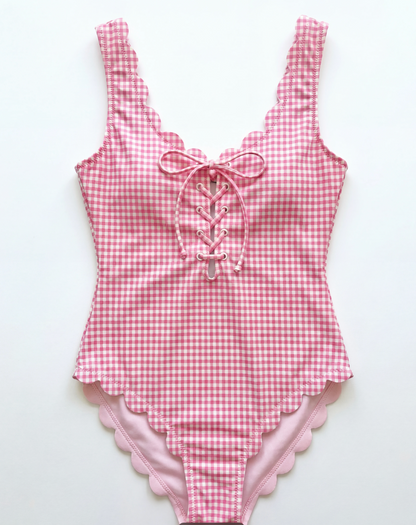 Jenny Lace Up One Piece